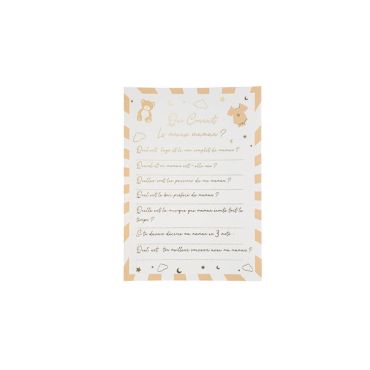 10 cartes qui connait mieux la maman