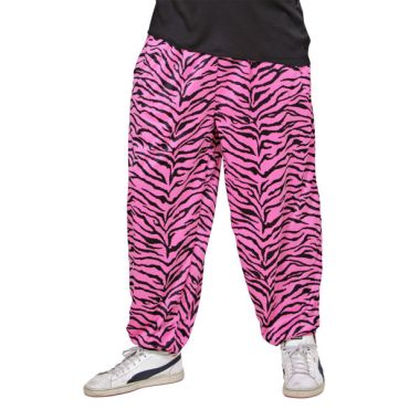 Pantalon Années 80 Zébré Homme