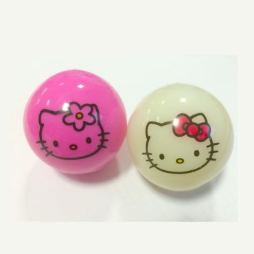Balle Hello Kitty Lumineuse Fluo