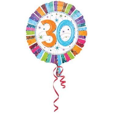 Ballon 30 Ans à Hélium Etoiles Scintillantes Ballon 30 Ans à Hélium Etoiles Scintillantes