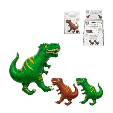 ballon aluminium dinosaure de 91 cm couleur au choix | jourdefete.com