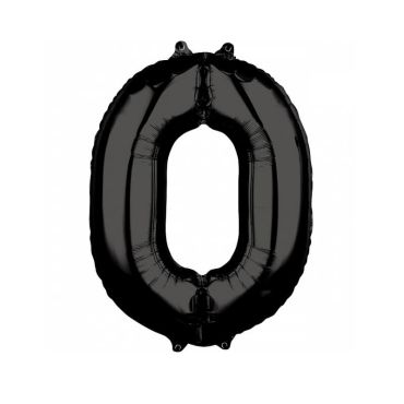 ballon-aluminium-chiffre-noir | jourdefete.com