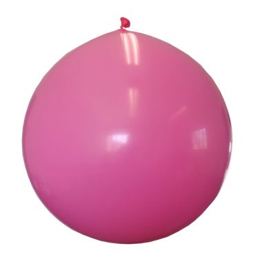 1 Ballon Géant Rose Bonbon