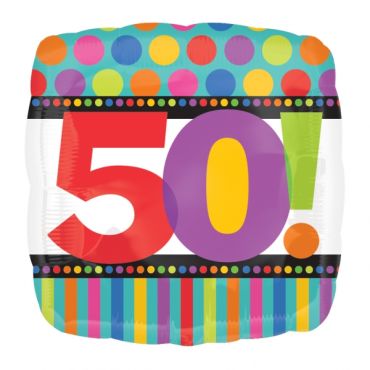 Ballon Hélium Anniversaire 50 Ans