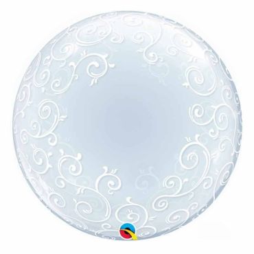 Ballon Hélium Bubble Arabesques