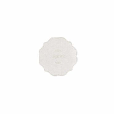 Serviettes en papier baptême effet lin et or élégantes pour décoration de table | jourdefete.com Serviettes en papier baptême effet lin et or élégantes pour décoration de table | jourdefete.com