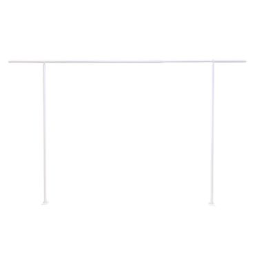 Barre décorative extensible blanche pour événements | jourdefete.com