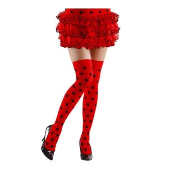 Bas-Rouge-Pois-Coccinelle-Sexy|jourdefete.com Bas-Rouge-Pois-Coccinelle-Sexy|jourdefete.com