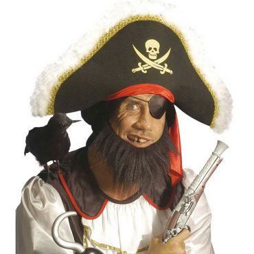 Barbe de pirate - Coloris au choix 
