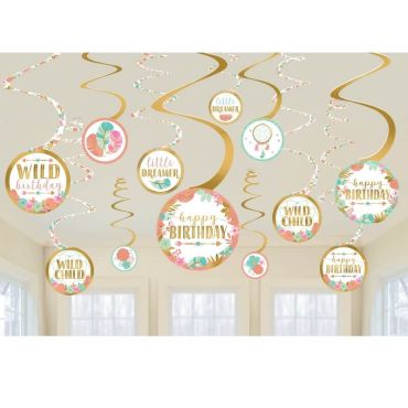 decoration-anniversaire-fille-boheme-fleurs | jourdefete.com decoration-anniversaire-fille-boheme-fleurs | jourdefete.com