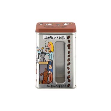 Boîte à Café avec Fenêtre - Derrière La Porte