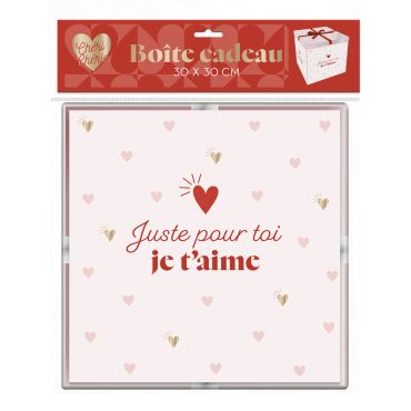 Une grande boîte cadeau pour votre présent pour la Saint-Valentin | jourdefete.com