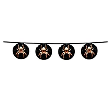 Guirlande araignées d'Halloween
