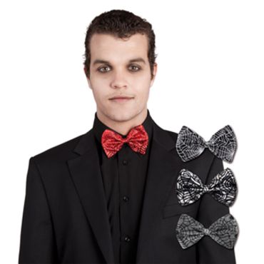 Noeud Papillon Araignées Halloween