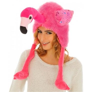 bonnet-flamant-rose-peluche | jourdefete.com bonnet-flamant-rose-peluche | jourdefete.com