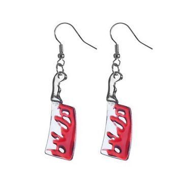 boucles-oreilles-pendantes-haches-sang-vampire-armes-halloween | JOURDEFETE.COM