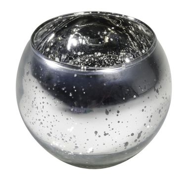 Bougeoir Boule Argent - 10cm Bougeoir Boule Argent - 10cm