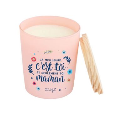 bougie-maman-fleur-cadeau | jourdefete.com bougie-maman-fleur-cadeau | jourdefete.com