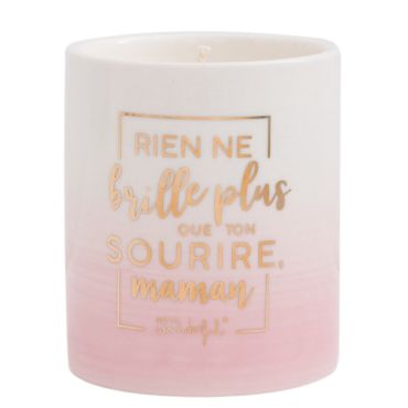 Bougie - Rien ne Brille plus que ton Sourire Maman - Mr. Wonderful | jourdefete.com