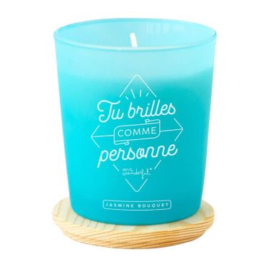 Bougie - Tu Brilles Comme Personne - Mr. Wonderful | jourdefete.com