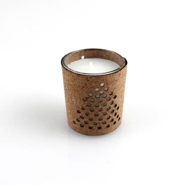 Bougie en Liège "Sapin" - 6.5cm