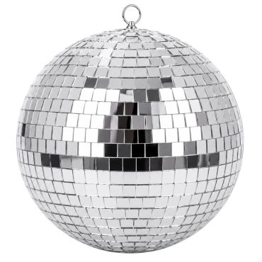 Boule à facettes argentée de 30 centimètres suspendue pour décoration de soirée disco | jourdefete.com Boule à facettes argentée de 30 centimètres suspendue pour décoration de soirée disco | jourdefete.com