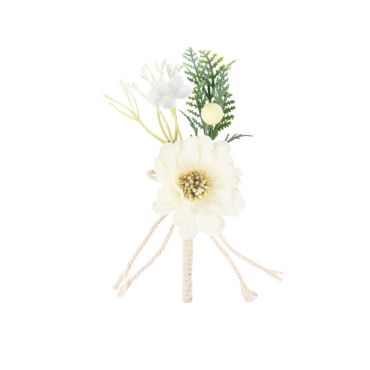Craquez pour ce bouquet de fleurs composé de feuilles, d'aubépine et de jasmin | jourdefete.com