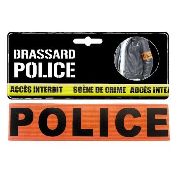 brassard de police pour adulte | jourdefete.com