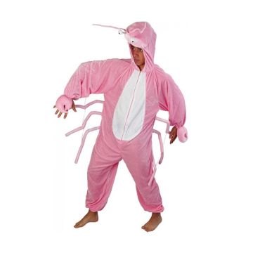 déguisement de crevette en peluche