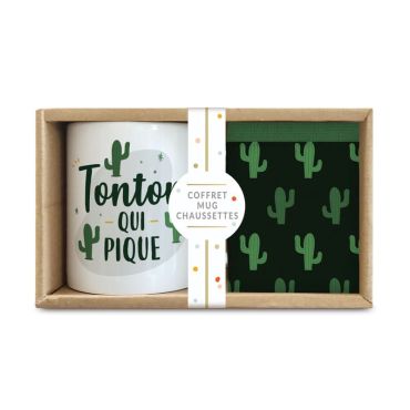 Un coffret composé d'un mug et d'une paire de chaussettes pour votre oncle | jourdefete.com