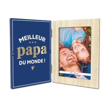 Cadre Photo Double, hommage affectueux pour papa | jourdefete.com
