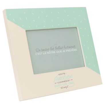 Cadre Photo - Mariage - Toute Aventure Commence avec un Oui - Mr. Wonderful | jourdefete.com Cadre Photo - Mariage - Toute Aventure Commence avec un Oui - Mr. Wonderful | jourdefete.com