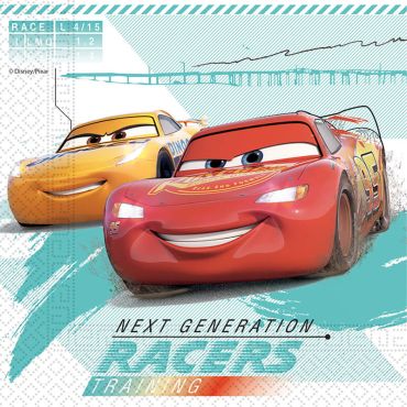 serviettes-cars-compost-anniversaire | jourdefete.com
