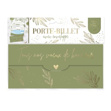Carte porte-billets de mariage | jourdefete.com