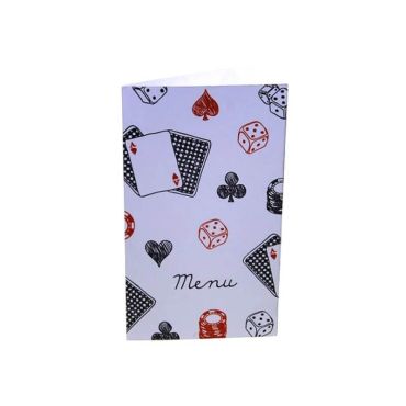 Lot de 10 menus - Casino / Poker | jourdefete.com