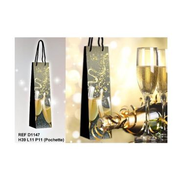 Pochette Cadeau pour Bouteille "Champagne"