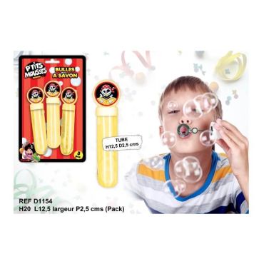 3 Tubes à Bulles Pirate