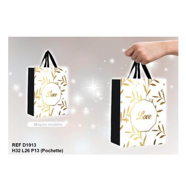 Pochette Cadeau "Love" - Moyen Modèle