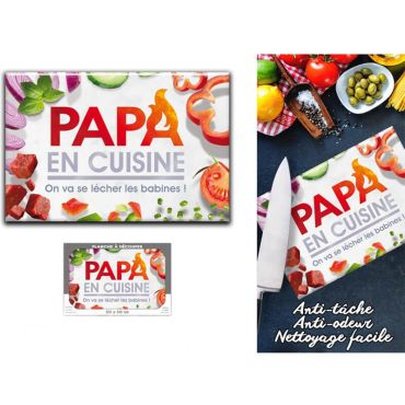 Planche à découper - Papa en cuisine