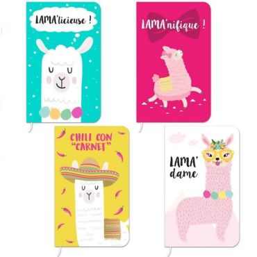 Carnet Lama - Modèle au choix