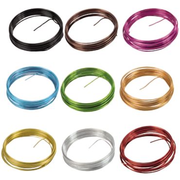 Fil Métallique Plat - Coloris au Choix