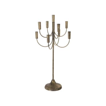 Un superbe chandelier à 9 branches pour votre table afin d'y placer de splendides bougies | jourdefete.com