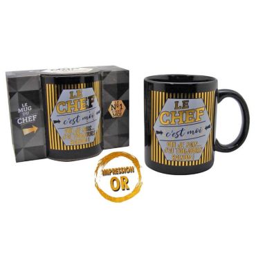 Mug le chef c'est moi oui je sais... j'ai toujours raison !