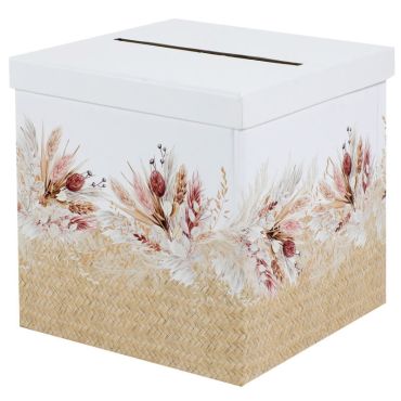 Tirelire - 20 x 20 x 20 cm - Romance Champêtre | jourdefete.com