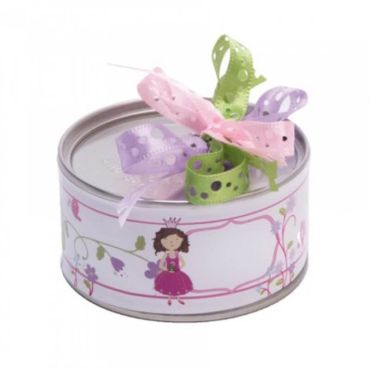 Boîte de conserve pour dragées - Princesse | jourdefete.com Boîte de conserve pour dragées - Princesse | jourdefete.com