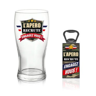 coffret cadeau verre et objet au choix | jourdefete.com