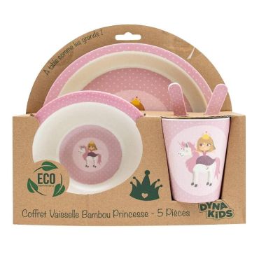 coffret repas pour enfant en bambou| jourdefete.com