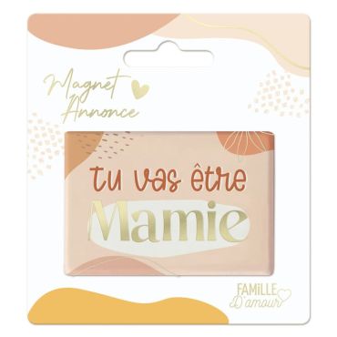 Un beau magnet qui va annoncer à votre mère qu'elle va devenir mamie | jourdefete.com