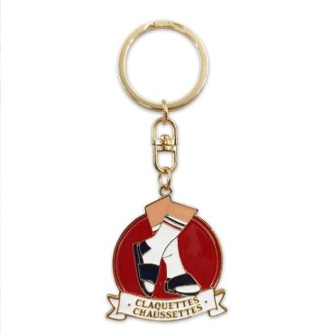 Porte-Clés "Claquettes Chaussettes" - Collection Claquettes Chaussettes | jourdefete.com