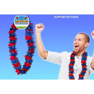 Collier de Supporter Rouge et Bleu